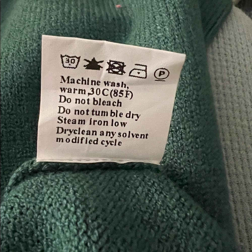 Santa crewneck high low sweater S M L XL - Picture 12 of 12